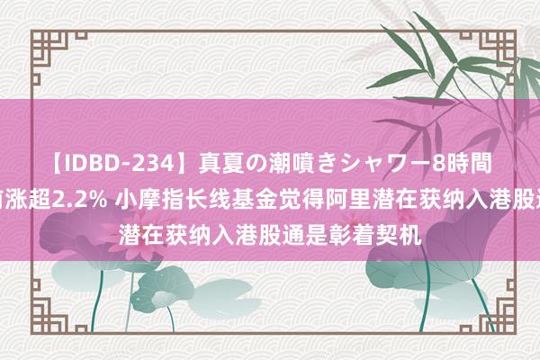 【IDBD-234】真夏の潮噴きシャワー8時間 阿里巴巴盘前涨超2.2% 小摩指长线基金觉得阿里潜在获纳入港股通是彰着契机